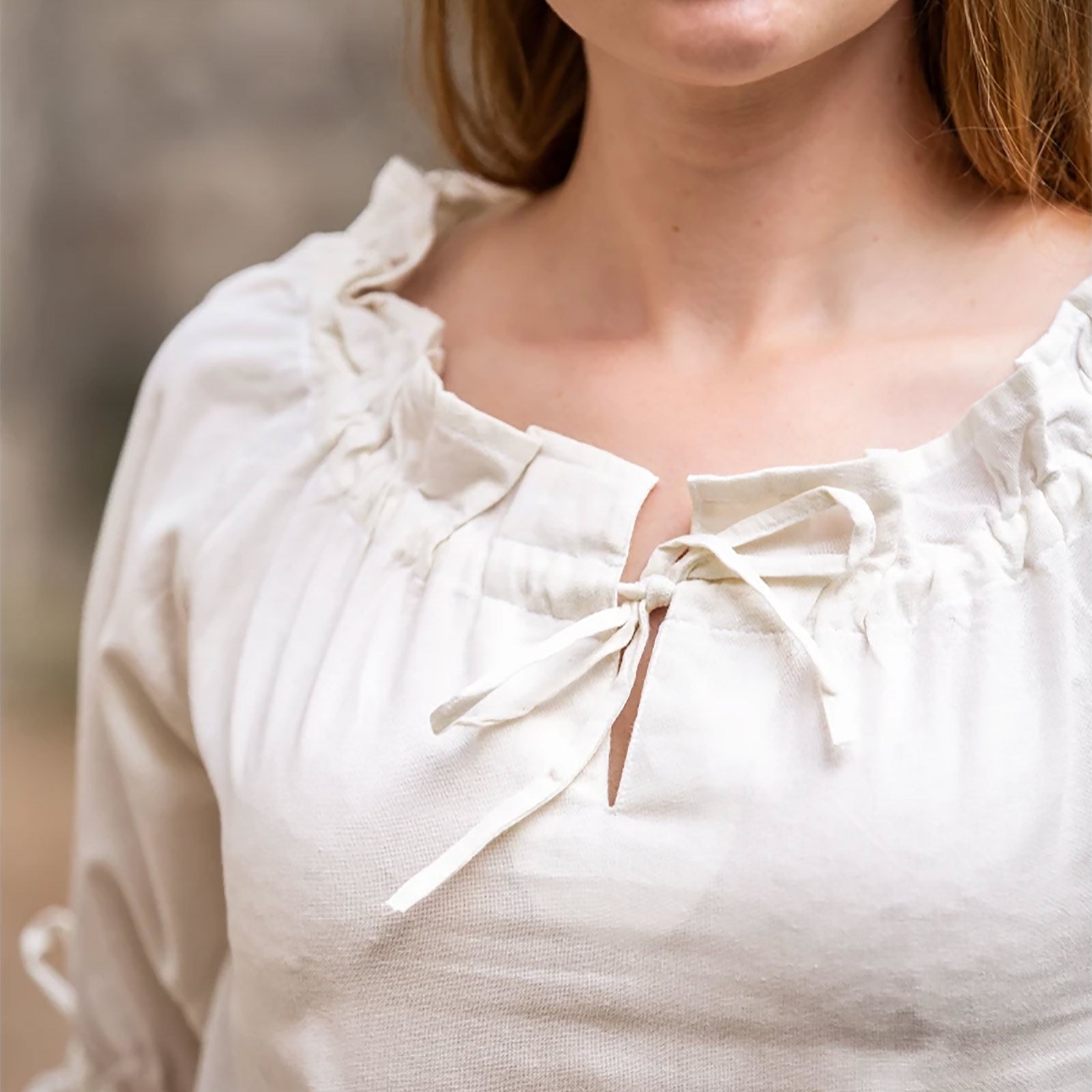 Product image Medieval Short Sleeve Blouse Vera Beige