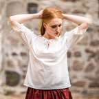 Product image Medieval Short Sleeve Blouse Vera Beige