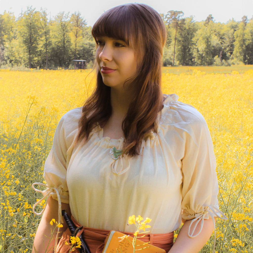 Product image Medieval Short Sleeve Blouse Vera Beige