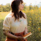Product image Medieval Short Sleeve Blouse Vera Beige