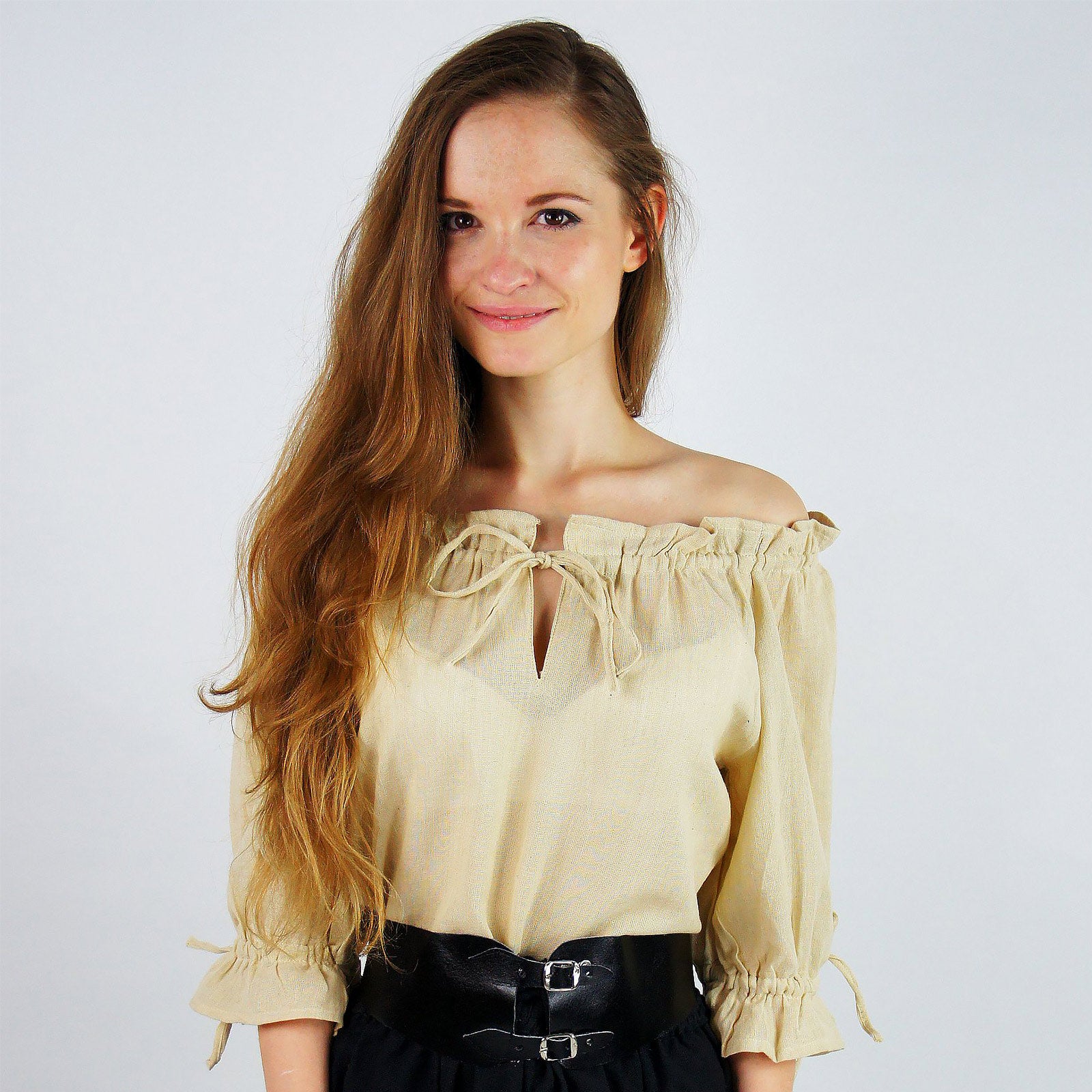 Product image Medieval Blouse Short Sleeve Vera hemp