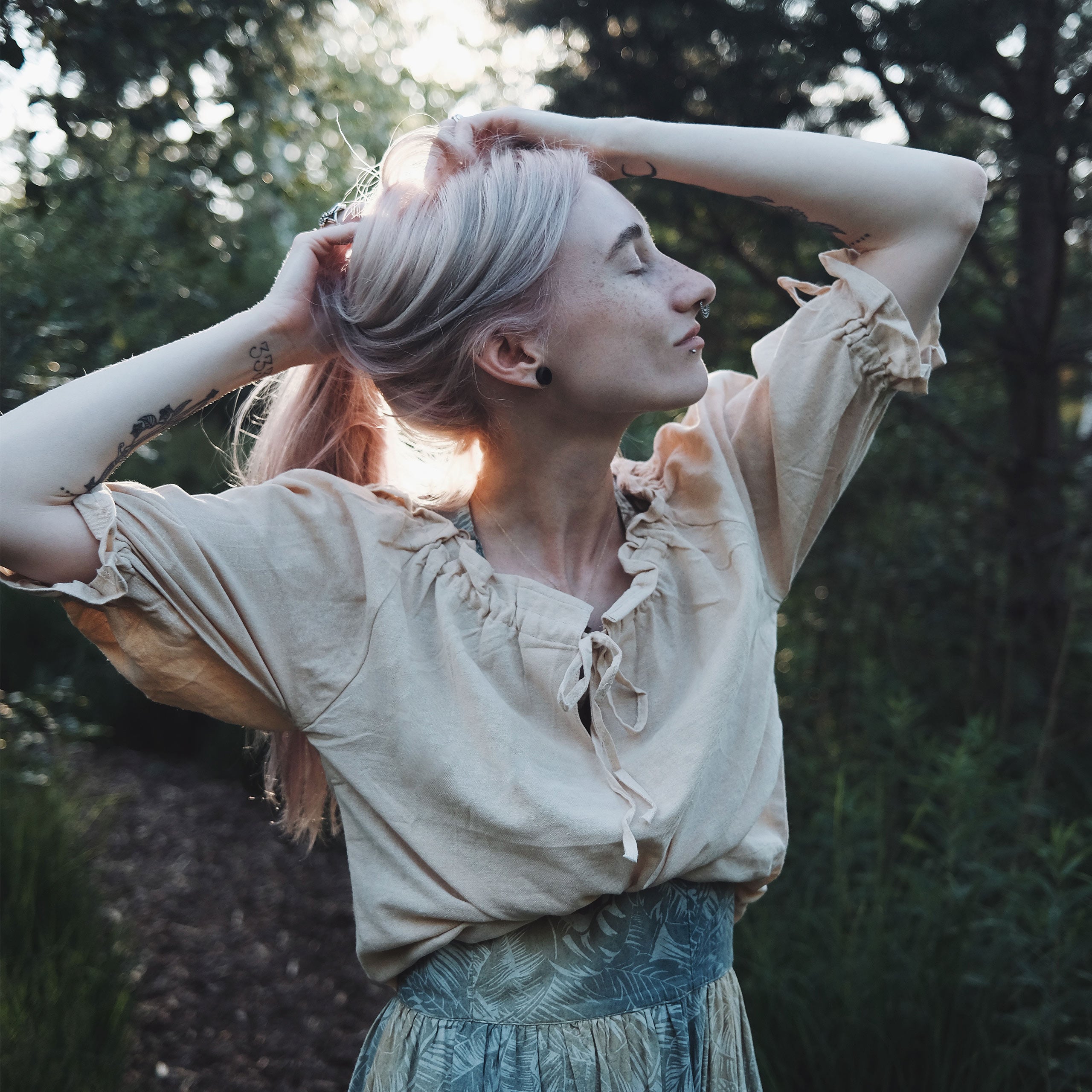 Product image Medieval Blouse Short Sleeve Vera hemp