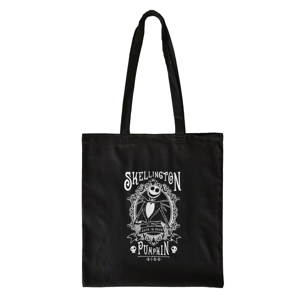 Product image Nightmare Before Christmas - Skellington Pumpkin Jute Bag Black