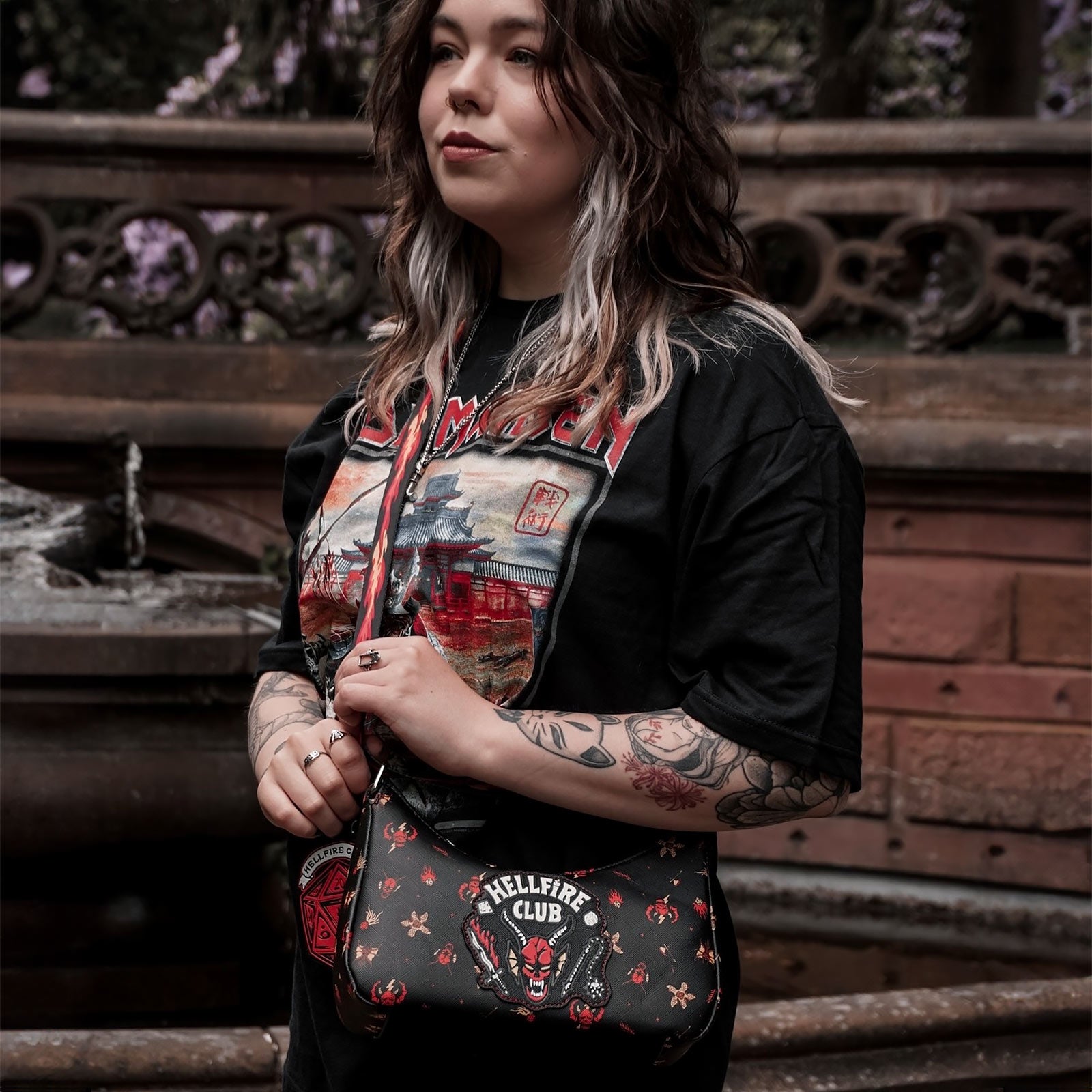 Product image Hellfire Club Glow in the Dark Crossbody Bag - Stranger Things