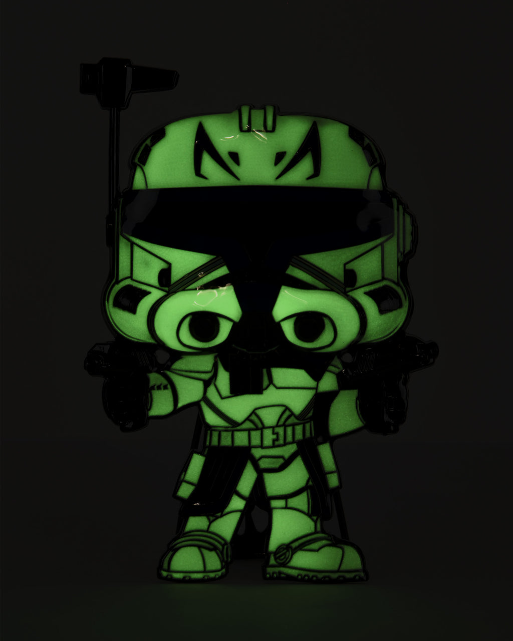 Product image Star Wars The Clone Wars - Captain Rex Glow in the Dark Funko Pop Pin 10 cm
