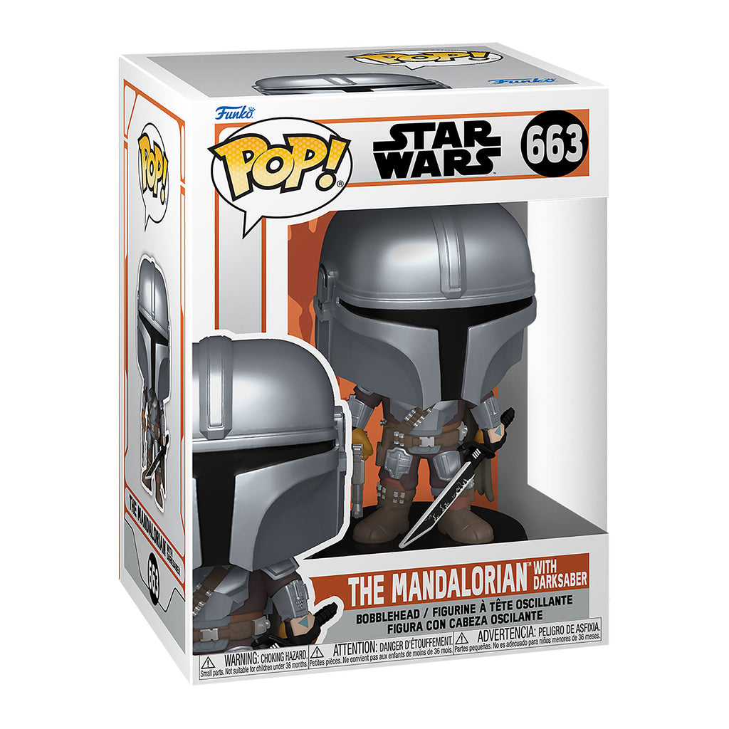Product image Mandalorian Funko Pop Bobblehead Figure - Star Wars The Mandalorian