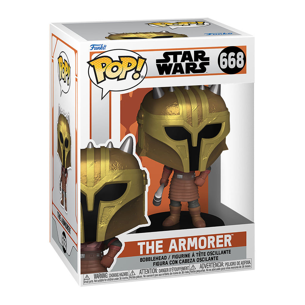 Product image The Armorer Funko Pop Bobblehead Figure - Star Wars The Mandalorian