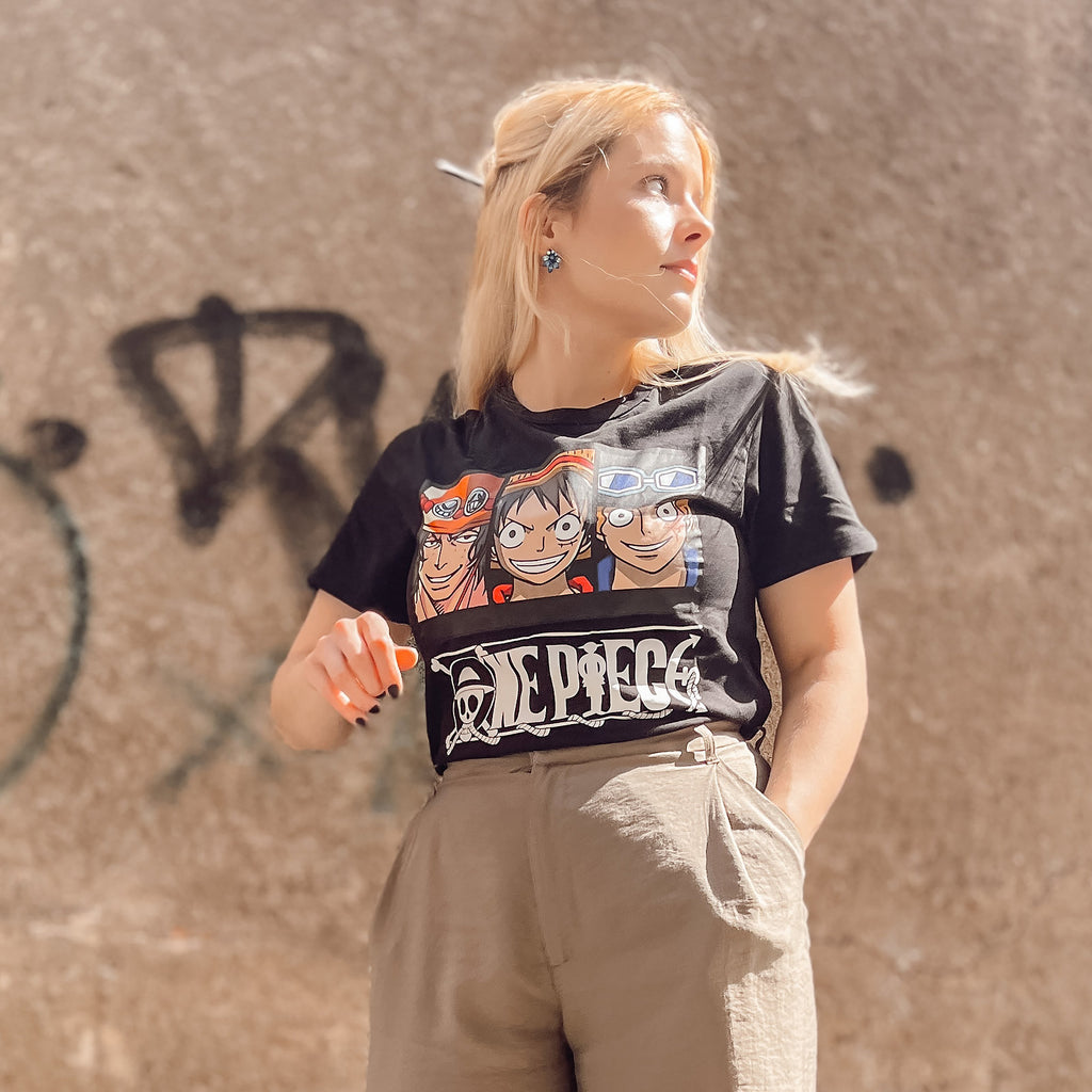 Product image One Piece - Crew T-Shirt black