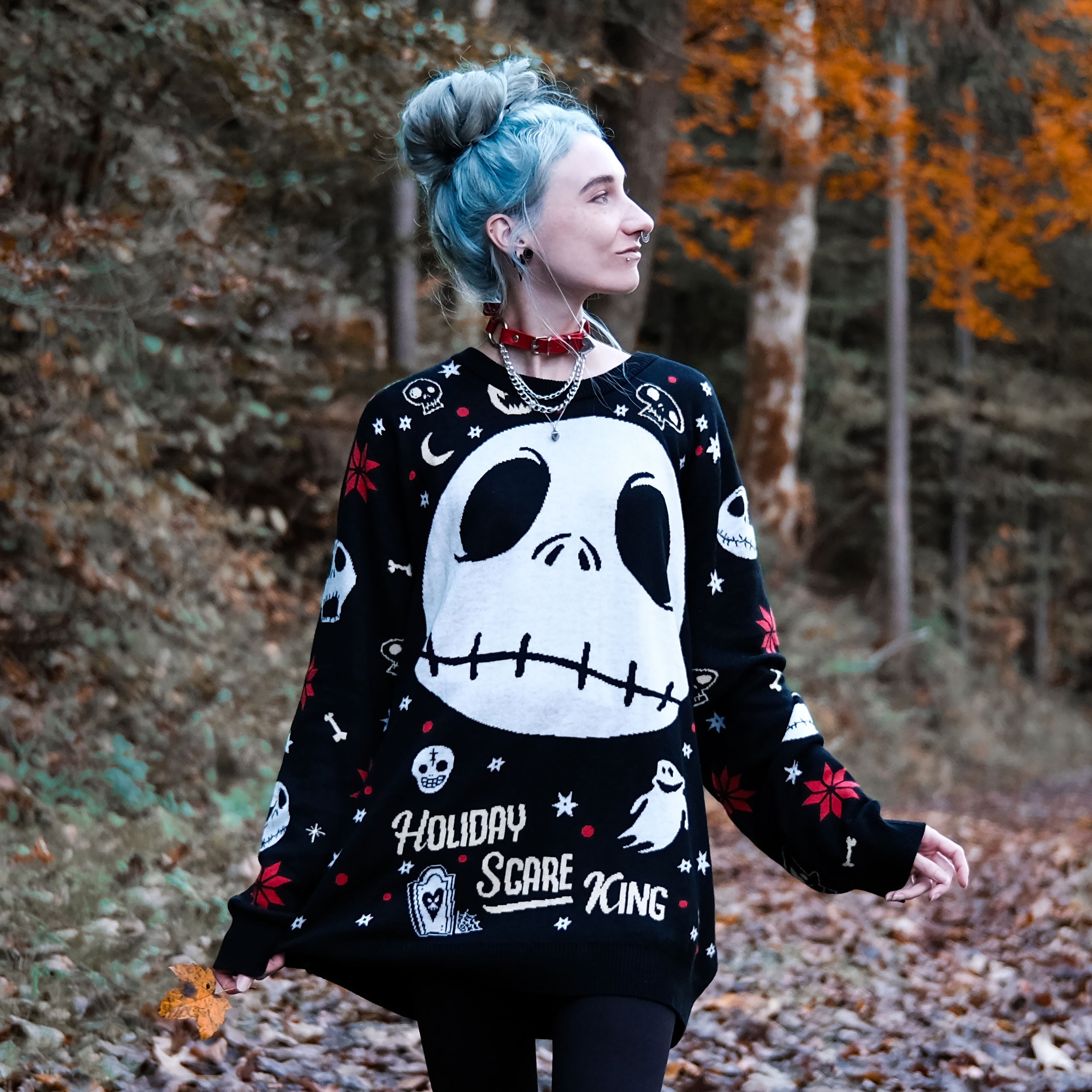 Product image Nightmare Before Christmas - Jack Skellington Knitted Sweater