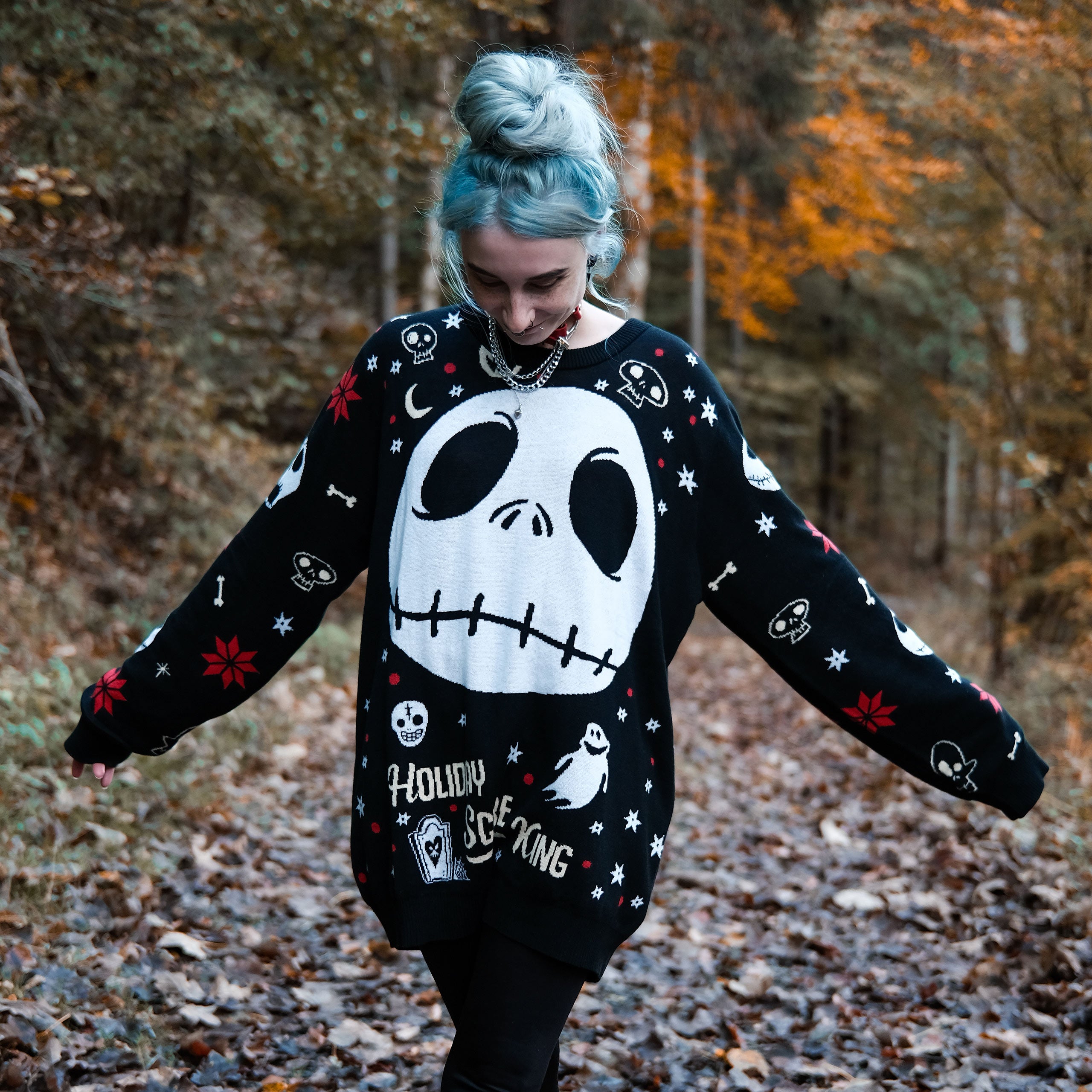 Product image Nightmare Before Christmas - Jack Skellington Knitted Sweater