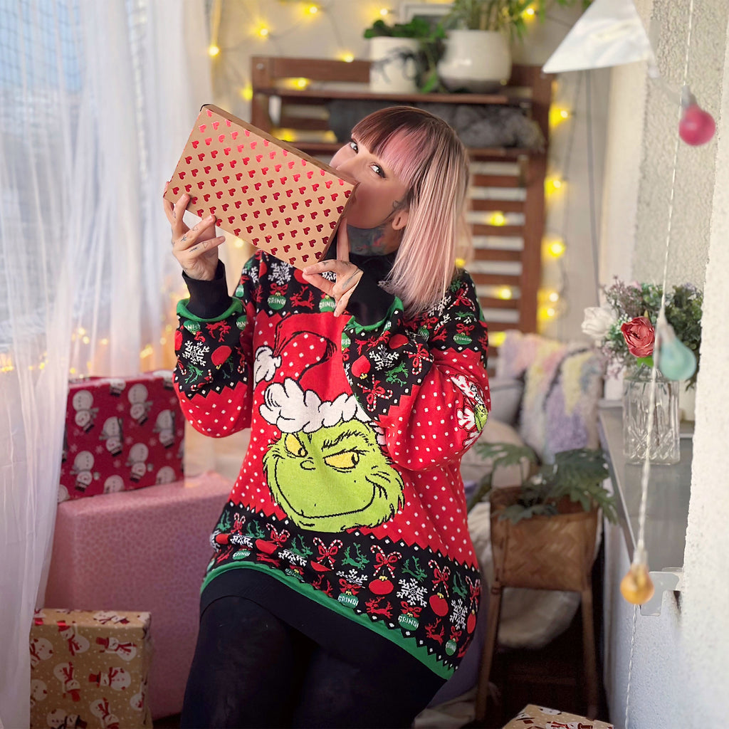 Product image The Grinch - Christmas Grinch Knitted Sweater