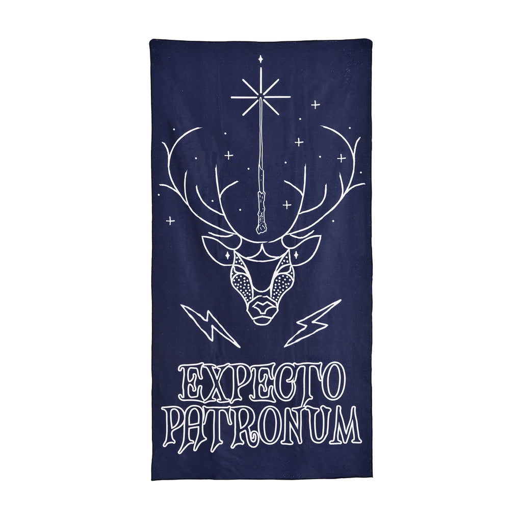 Product image Expecto Patronum towel blue - Harry Potter