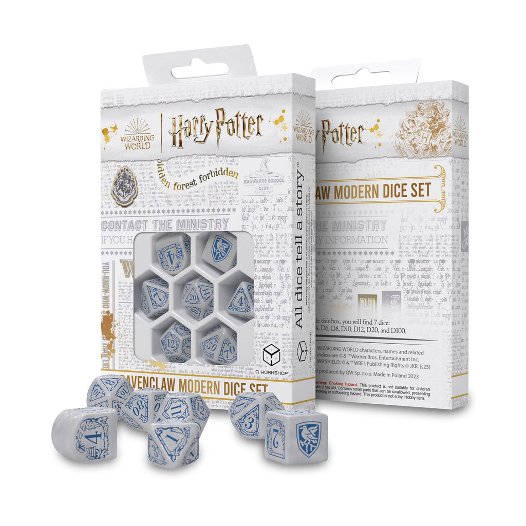 Product image Harry Potter - Ravenclaw RPG Dice Set 7pcs white