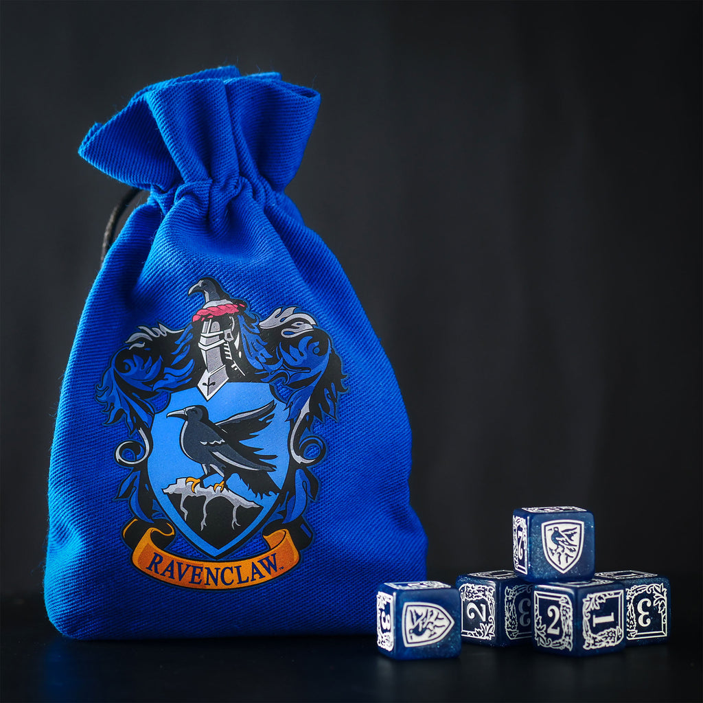 Product image Harry Potter - Ravenclaw RPG Dice Set 5pcs with Dice Bag Blue