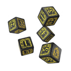 Product image Harry Potter - Hufflepuff RPG Dice Set 5pcs with Dice Bag Yellow