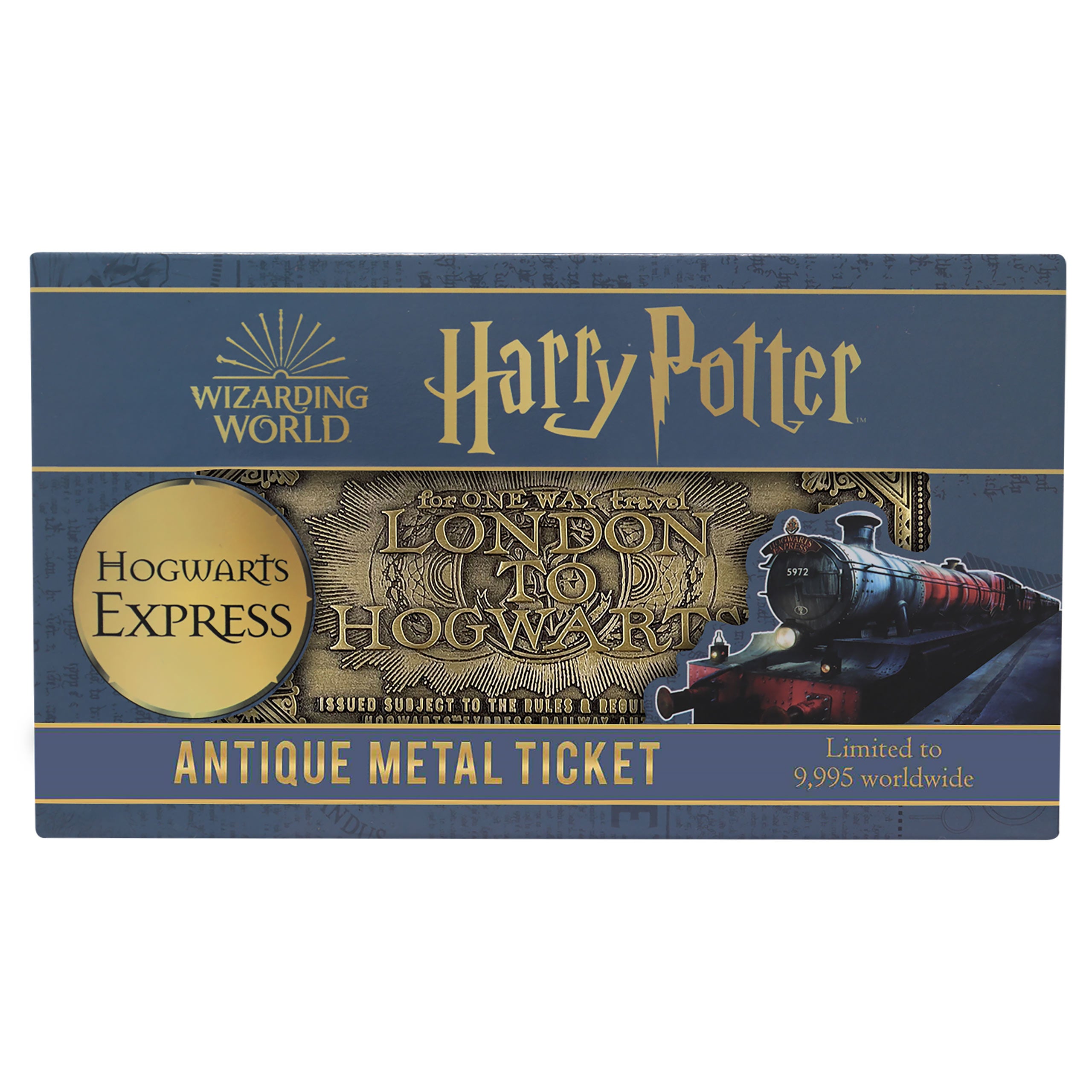 Product image Harry Potter - Hogwarts Express Antique Ticket Replica (Limited Edition)
