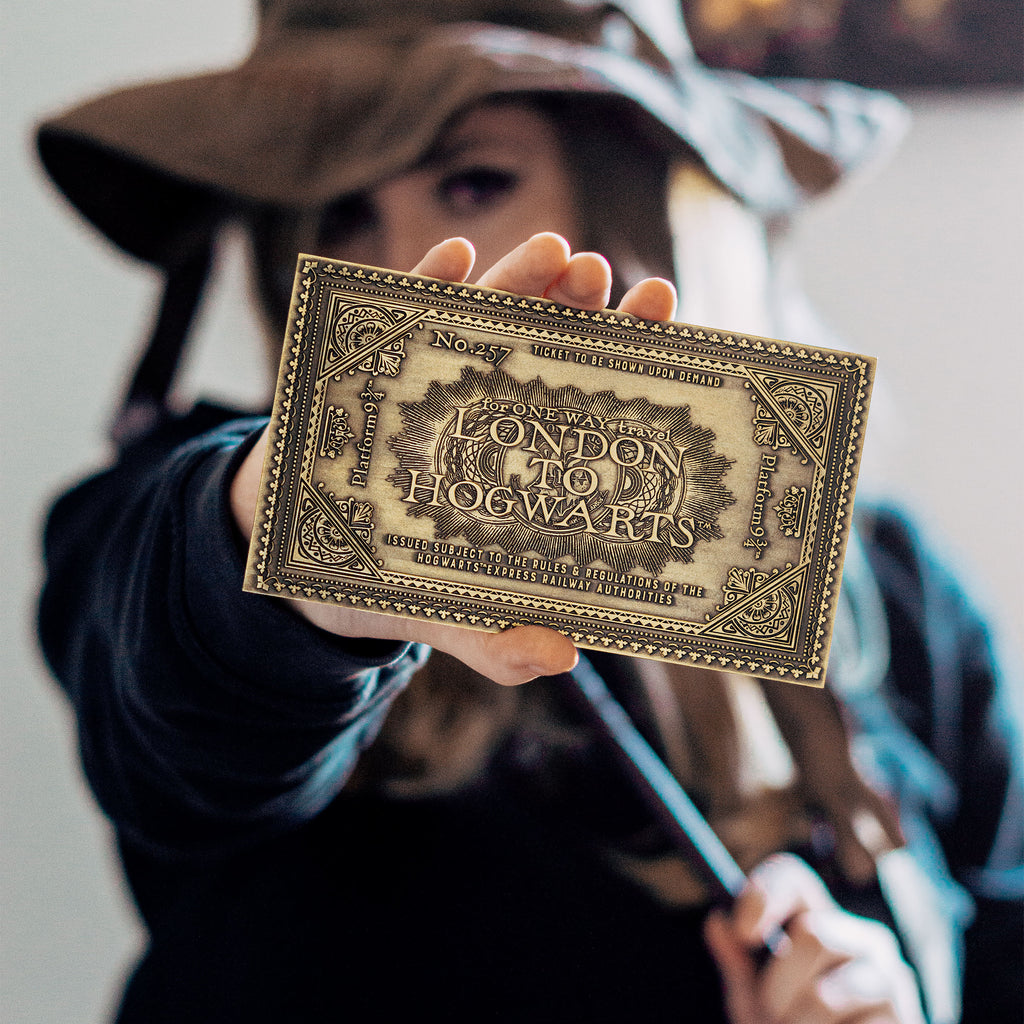 Product image Harry Potter - Hogwarts Express Antique Ticket Replica (Limited Edition)