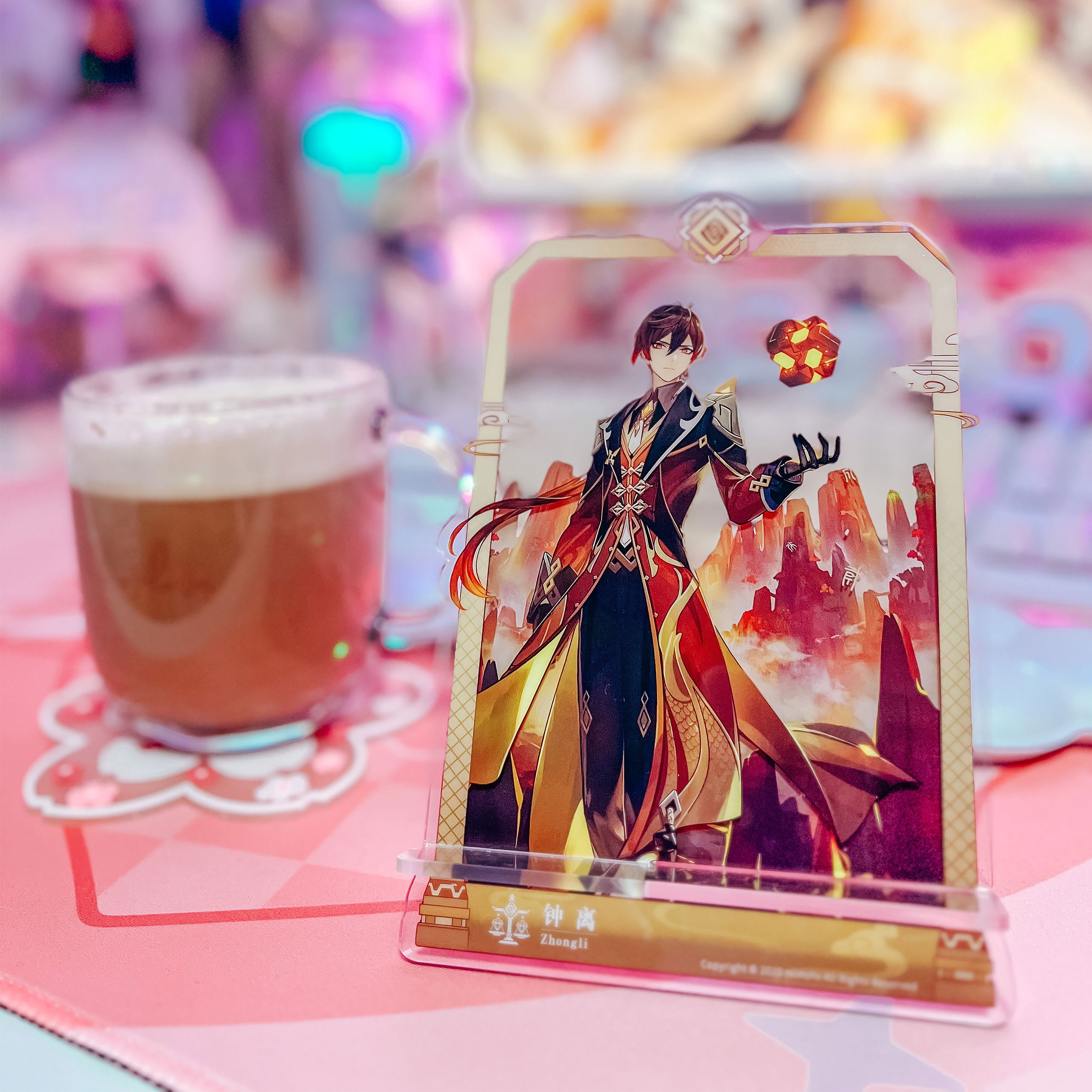 Product image Genshin Impact - Zhongli Acrylic Phone Holder