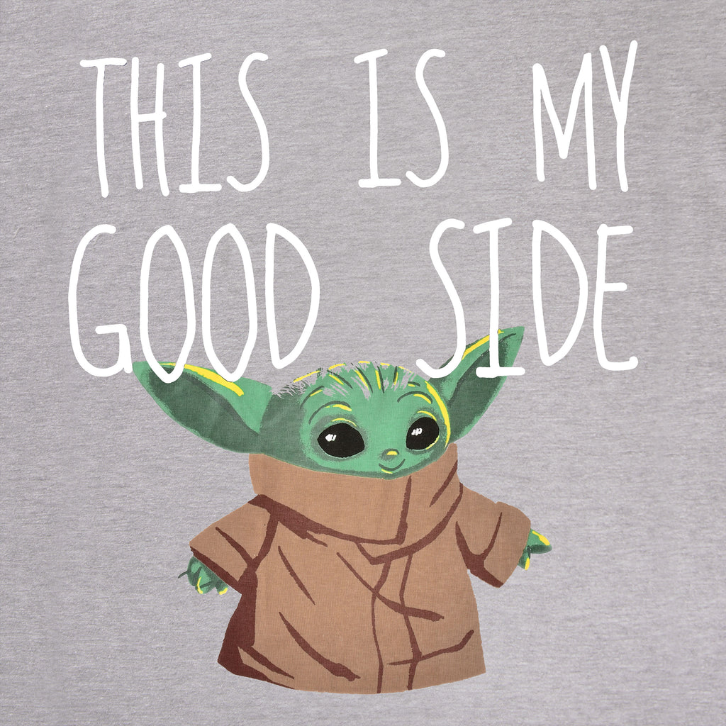 Product image Grogu Good Side Oversize T-Shirt White - Star Wars The Mandalorian
