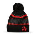 Product image Naruto Shippuden - Sharingan Symbol Beanie with Pom Pom black