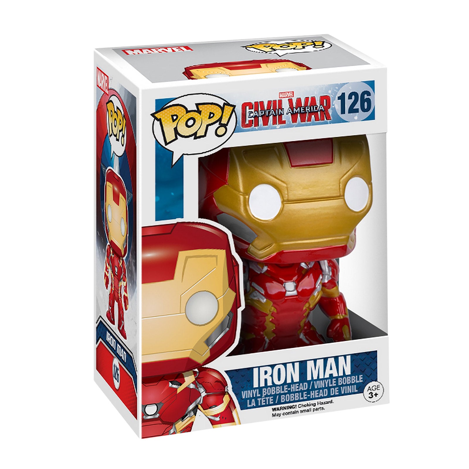 Product image Civil War - Iron Man Funko Pop Bobblehead Figure