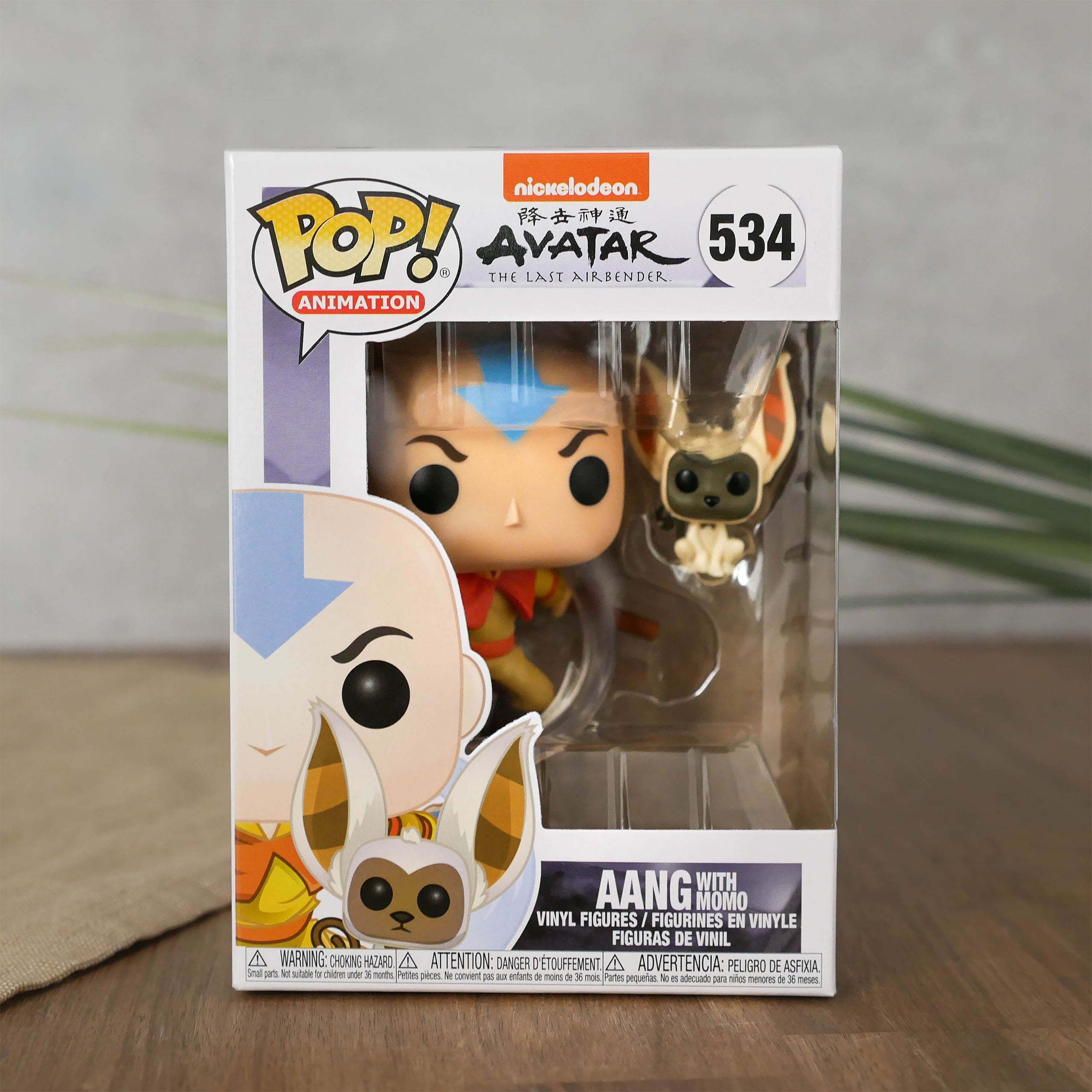 Product image Avatar The Last Airbender - Aang with Momo Funko Pop Figure