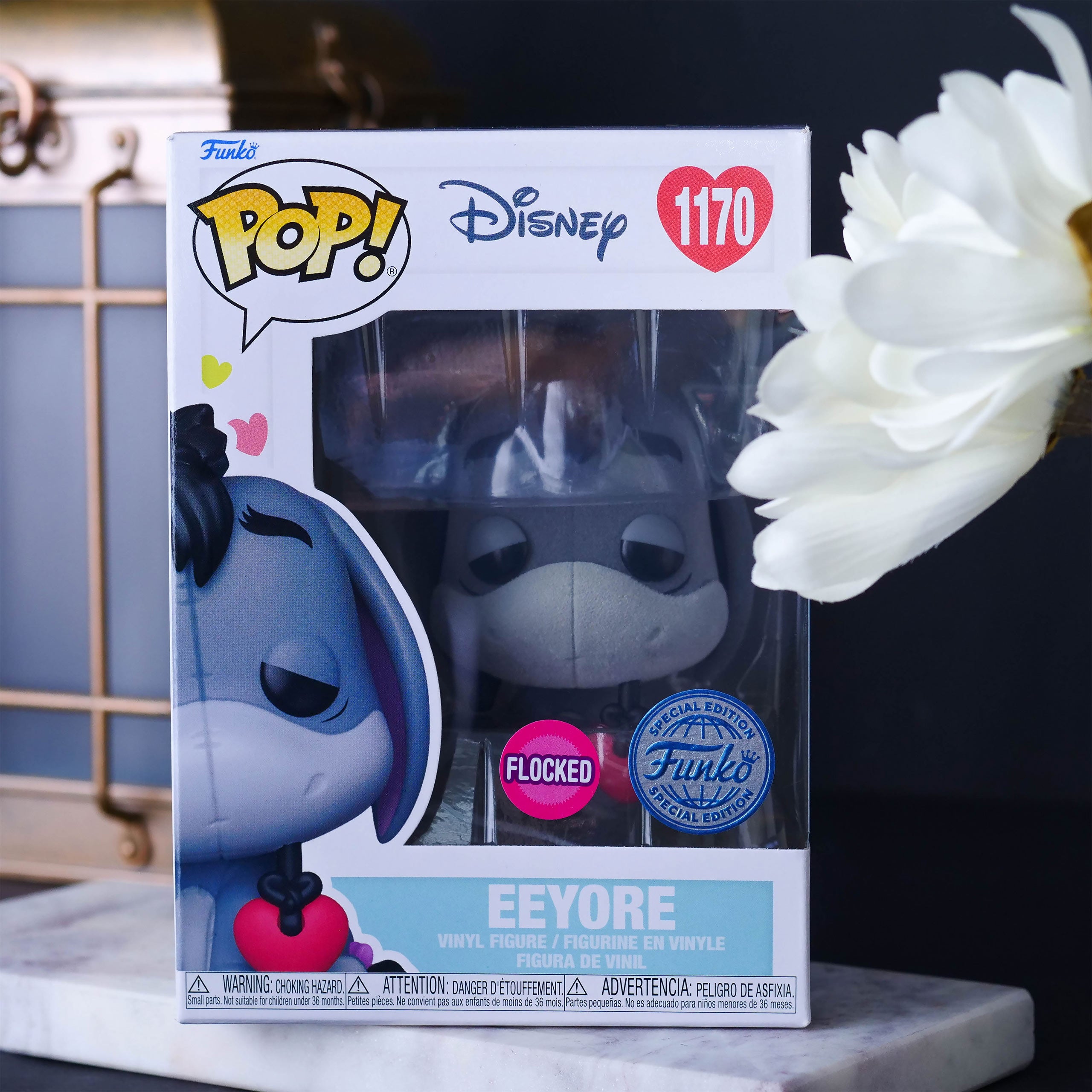 Product image Winnie the Pooh - Eeyore with Heart Funko Pop Figure