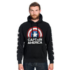 Product image Captain America - Shield Hoodie Black