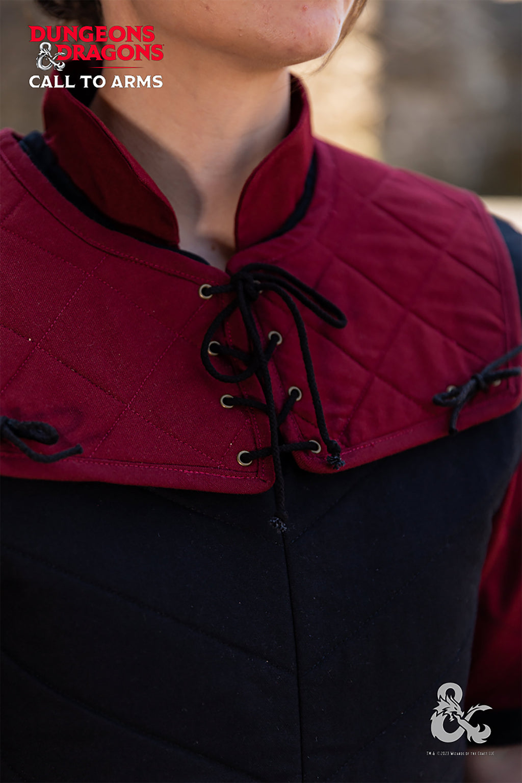 Product image Dungeons & Dragons - Fighter collar bordeaux