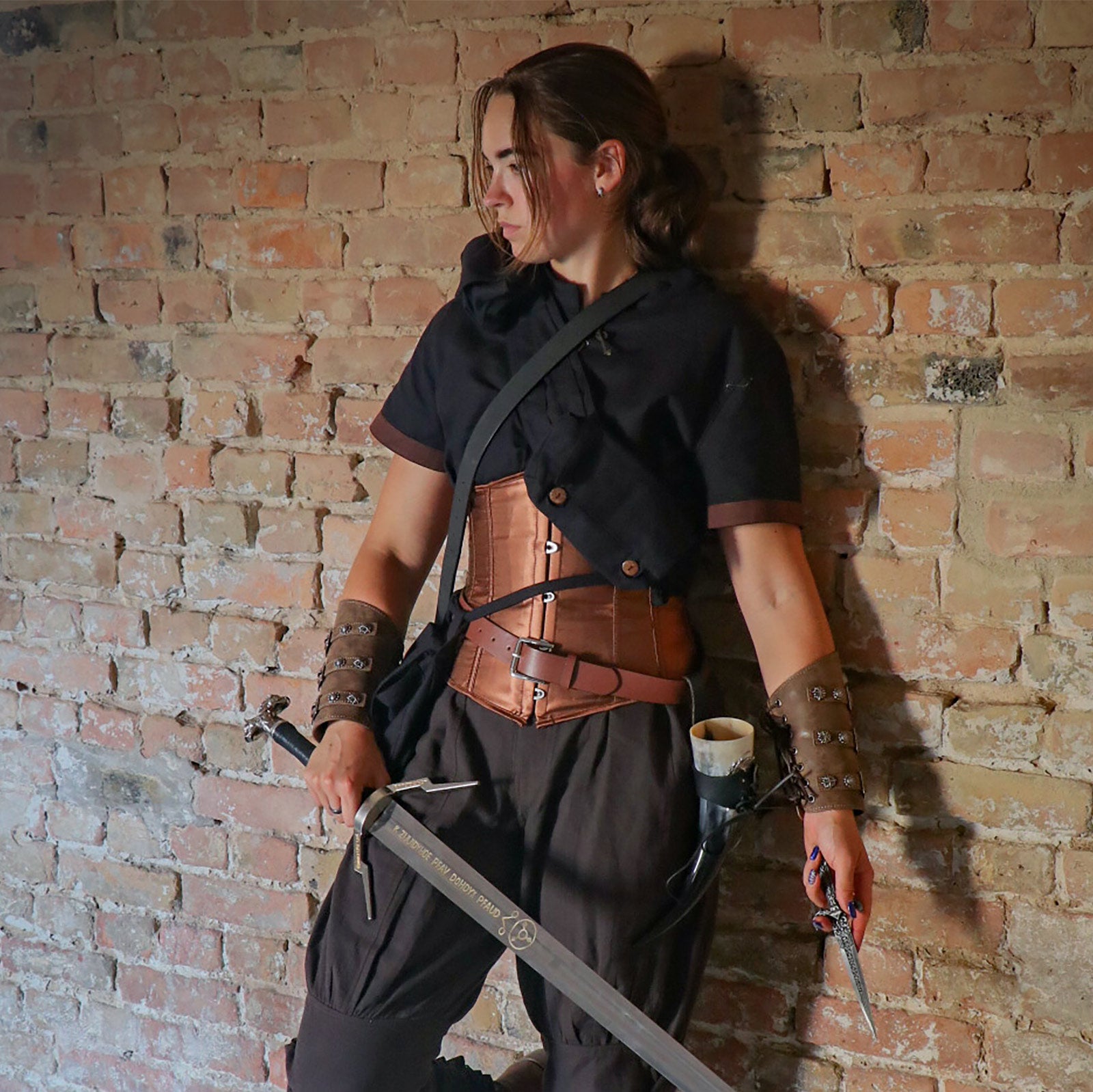 Product image Dungeons & Dragons - Rogue shirt black-brown