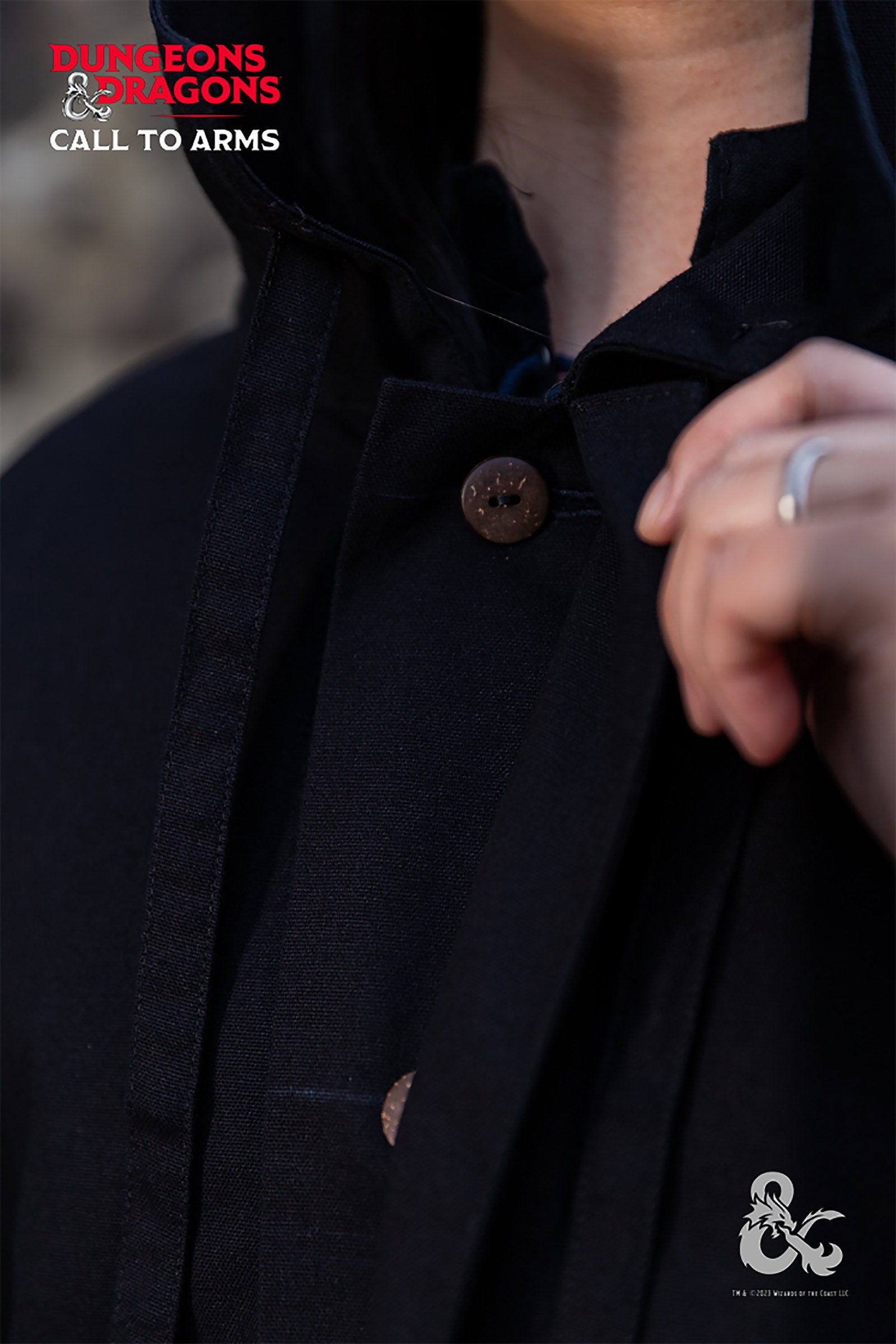 Product image Dungeons & Dragons - Rogue Cloak Black