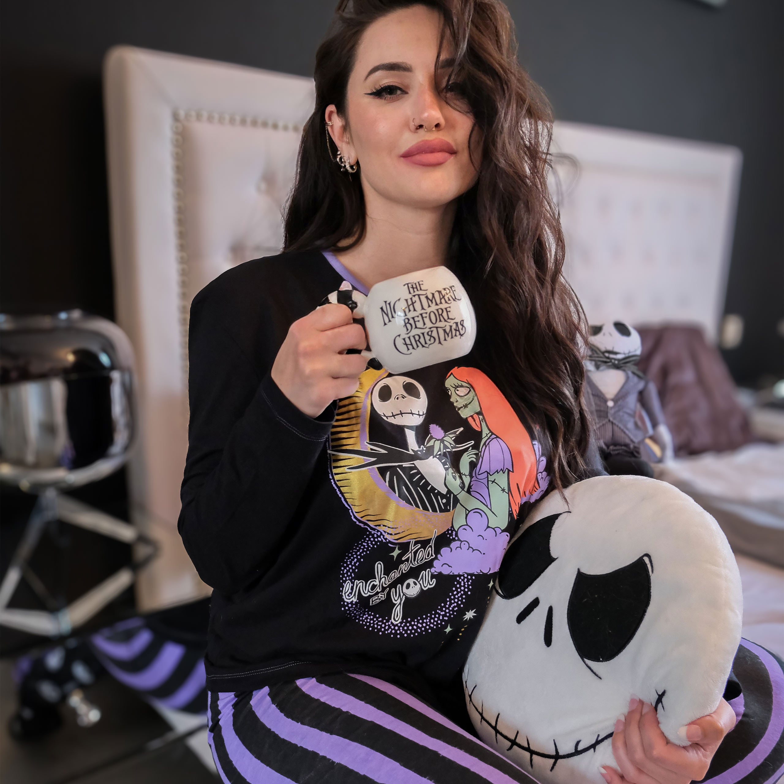 Product image Jack and Sally Pajamas - Nightmare Before Christmas