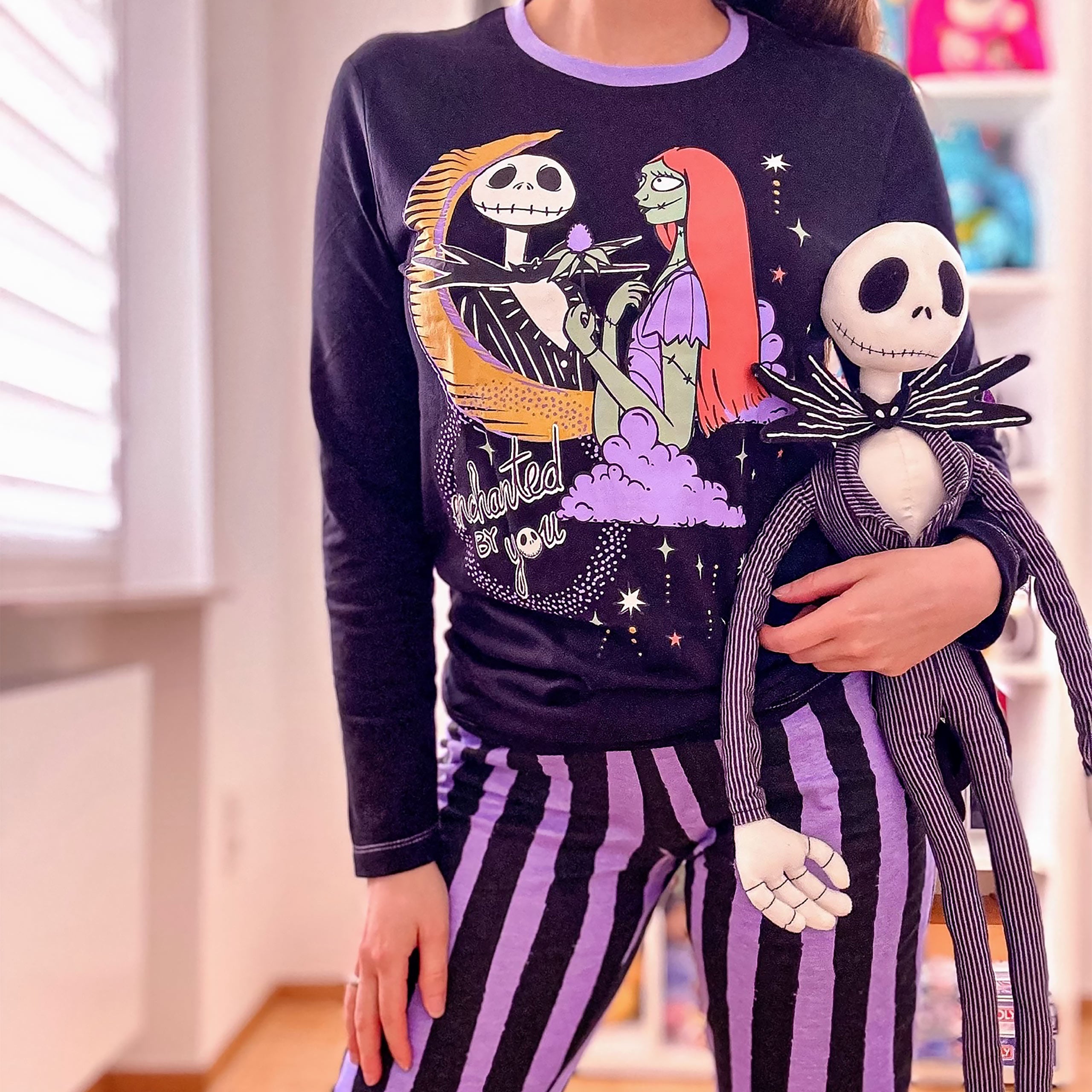 Product image Jack and Sally Pajamas - Nightmare Before Christmas