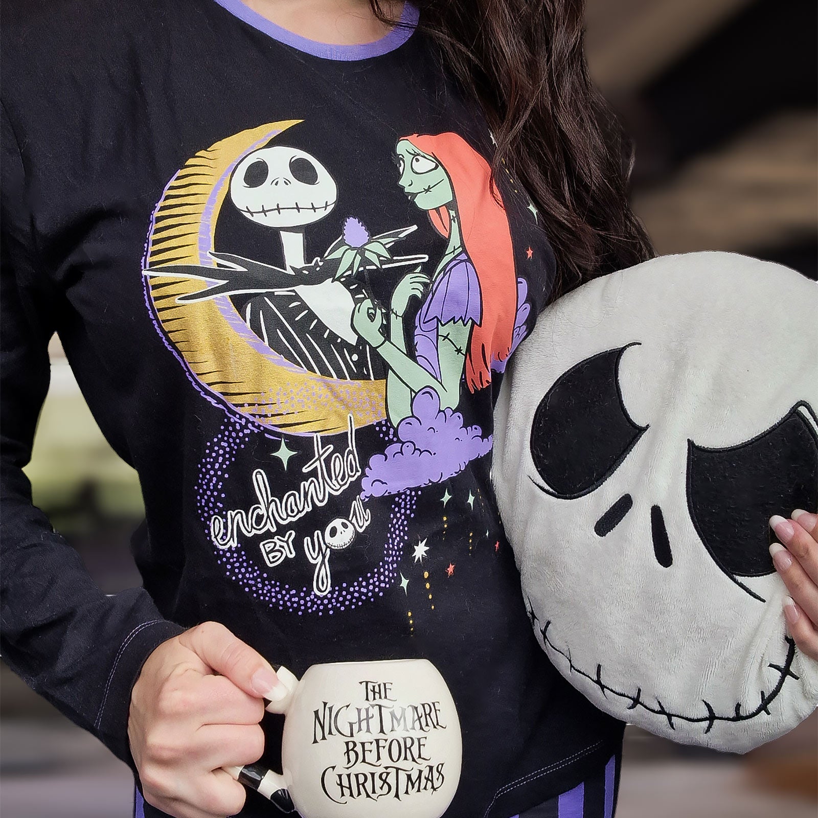 Product image Jack and Sally Pajamas - Nightmare Before Christmas
