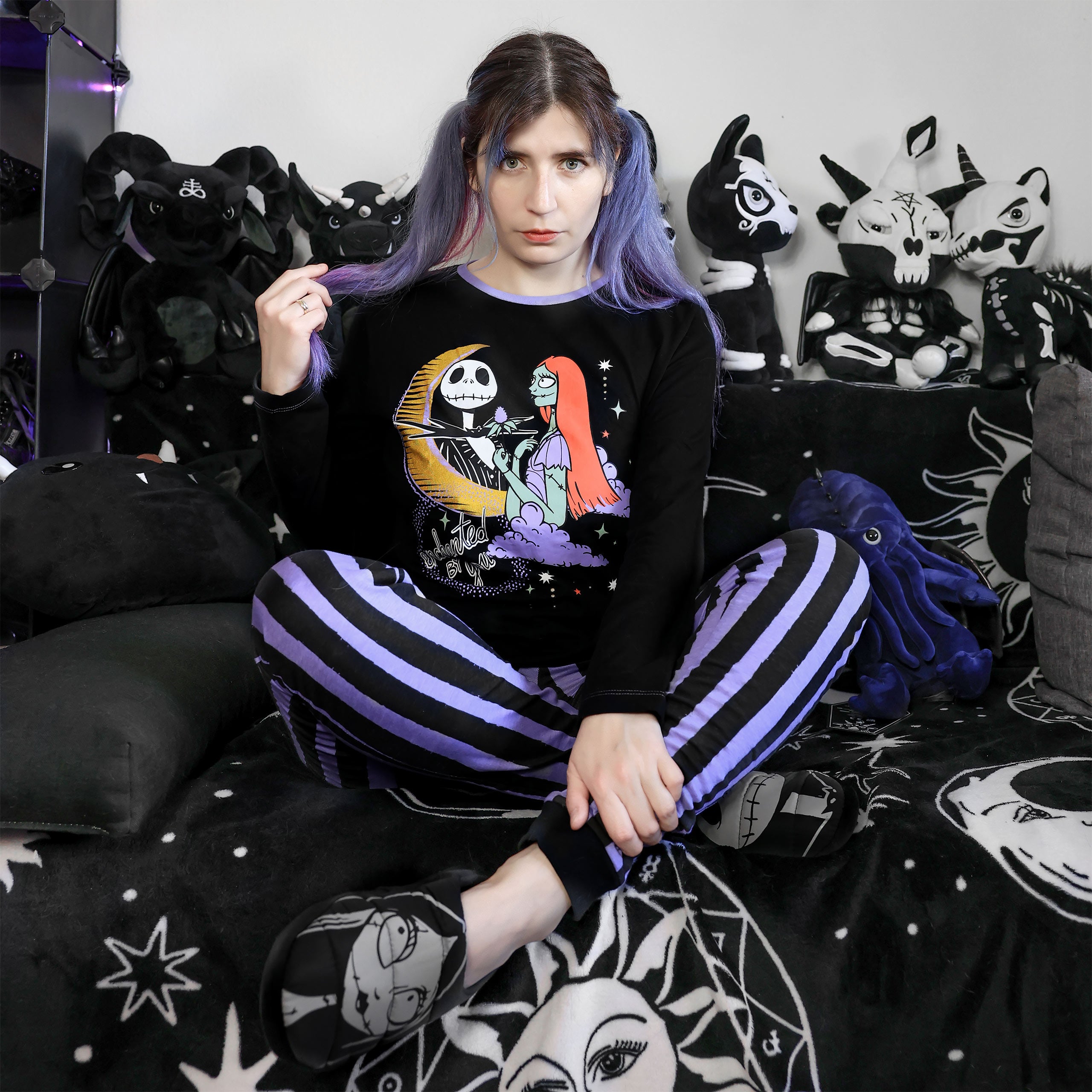 Product image Nightmare Before Christmas - Jack & Sally Slippers