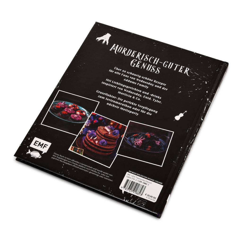 Product image The unofficial cookbook for Wednesday fans