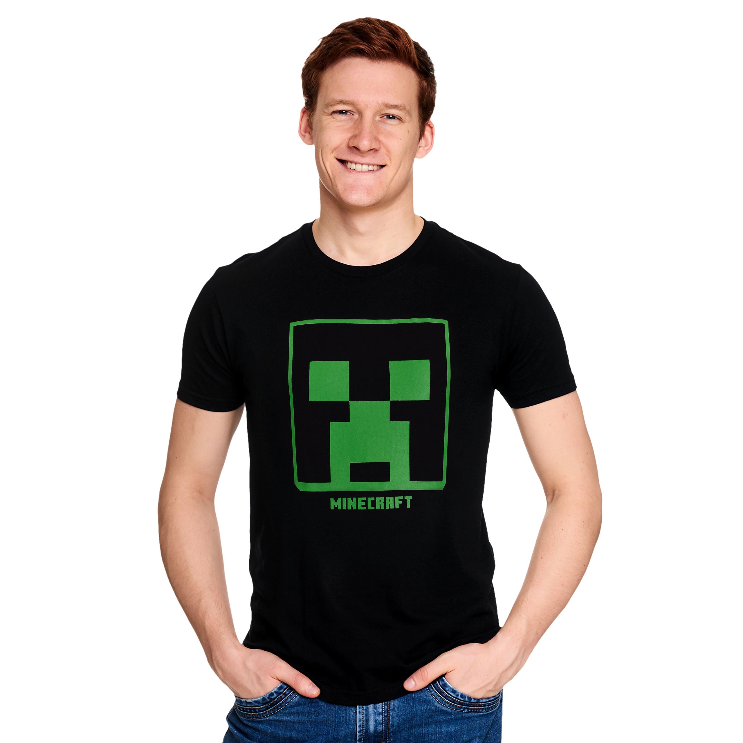 Product image Minecraft - Creeper Logo T-Shirt Black