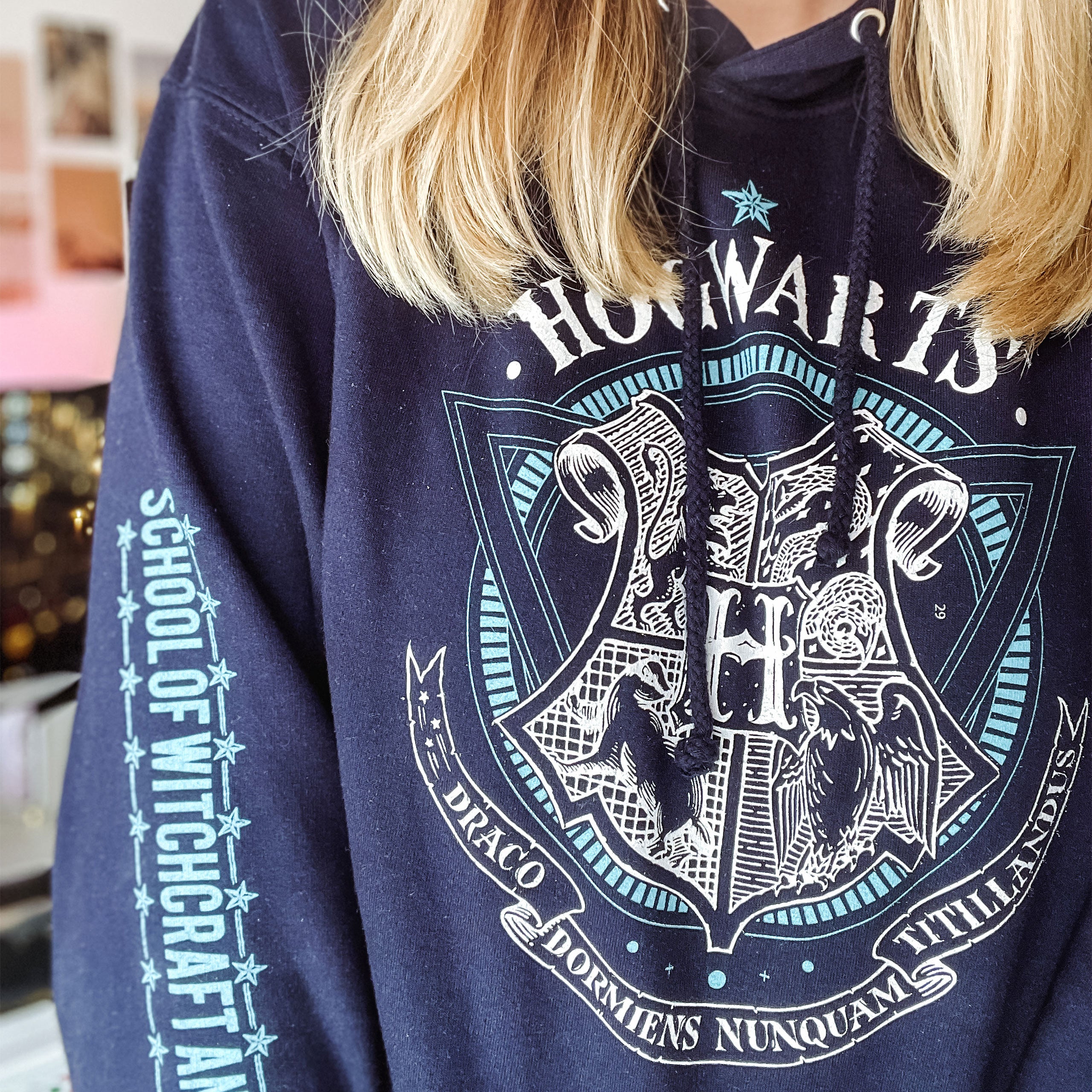 Product image Harry Potter - Hogwarts School of Witchcraft Hoodie Blue