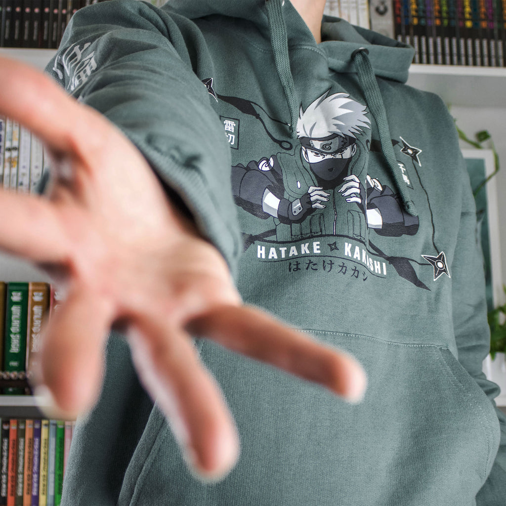 Product image Naruto Shippuden - Hatake Kakashi Hoodie Green