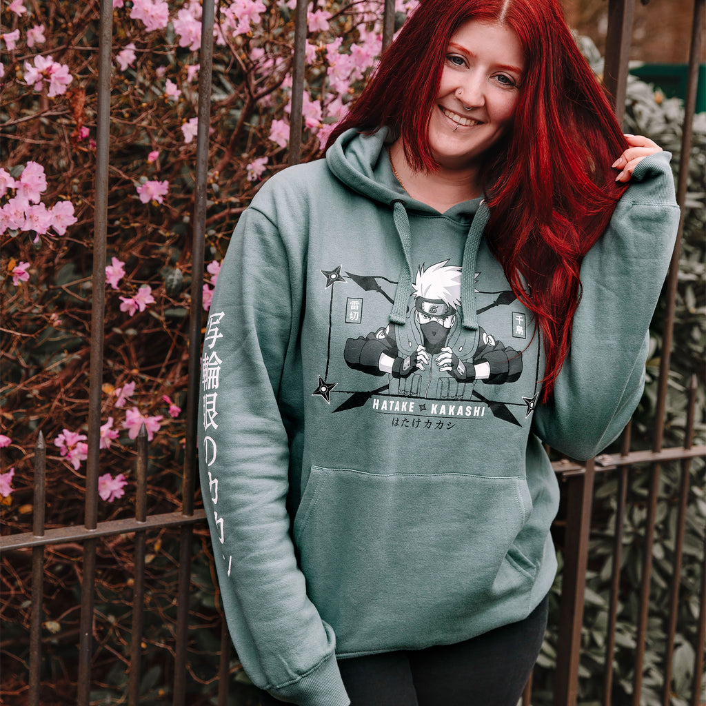 Product image Naruto Shippuden - Hatake Kakashi Hoodie Green