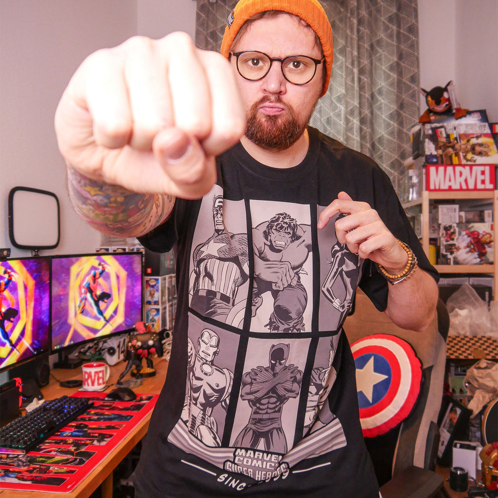 Product image Marvel Comics - Super Heroes Since 1939 Oversize T-Shirt Black