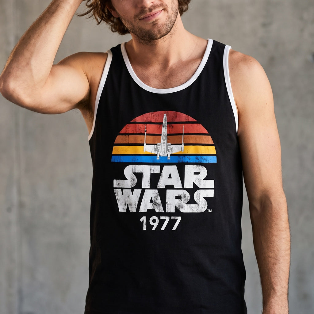Product image Star Wars of 1977 Distressed Tanktop black