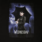 Product image Wednesday - Teaser Poster Oversize T-Shirt Black