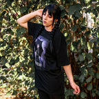 Product image Wednesday - Teaser Poster Oversize T-Shirt Black