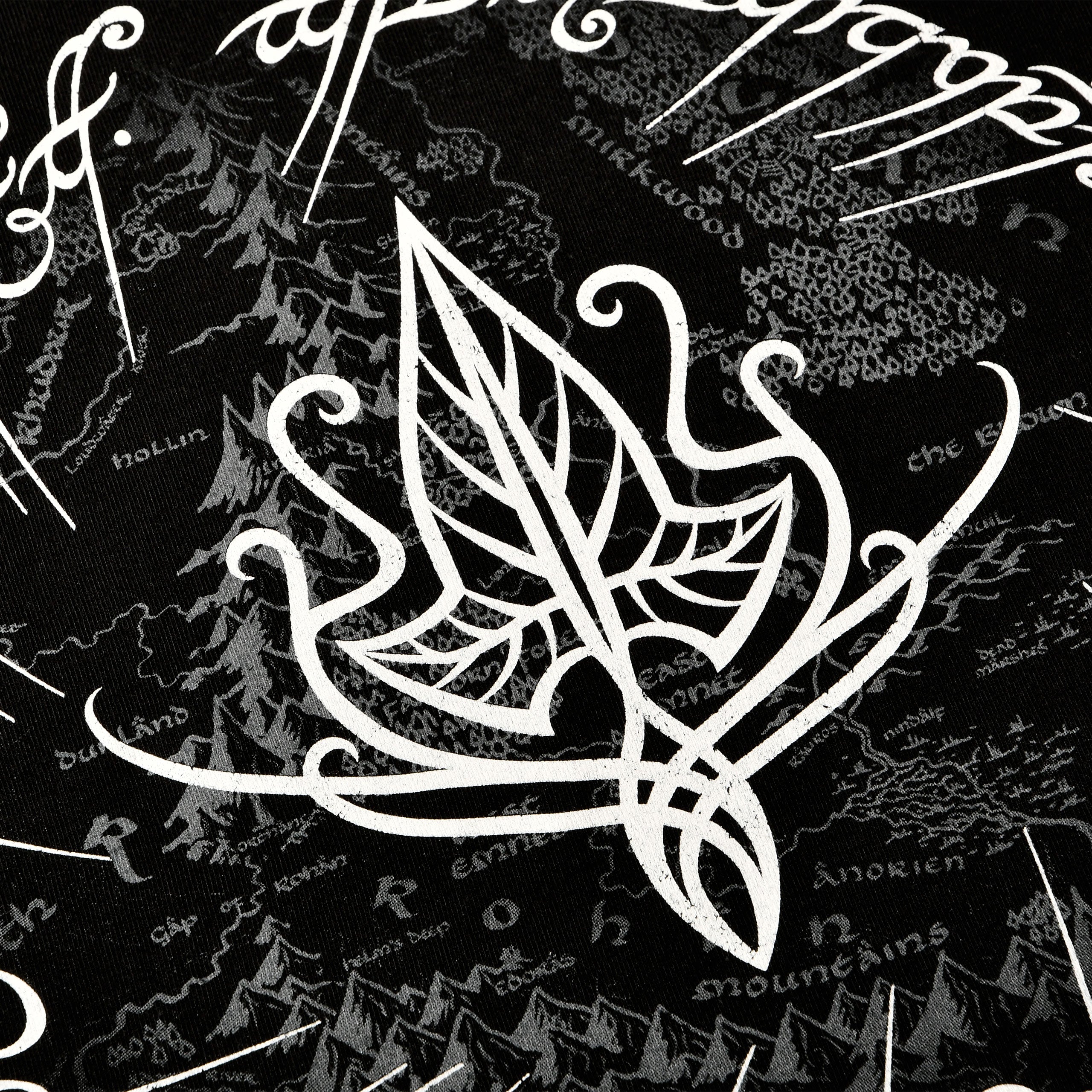 Product image The Lord of the Rings - Elven Leaf T-Shirt black