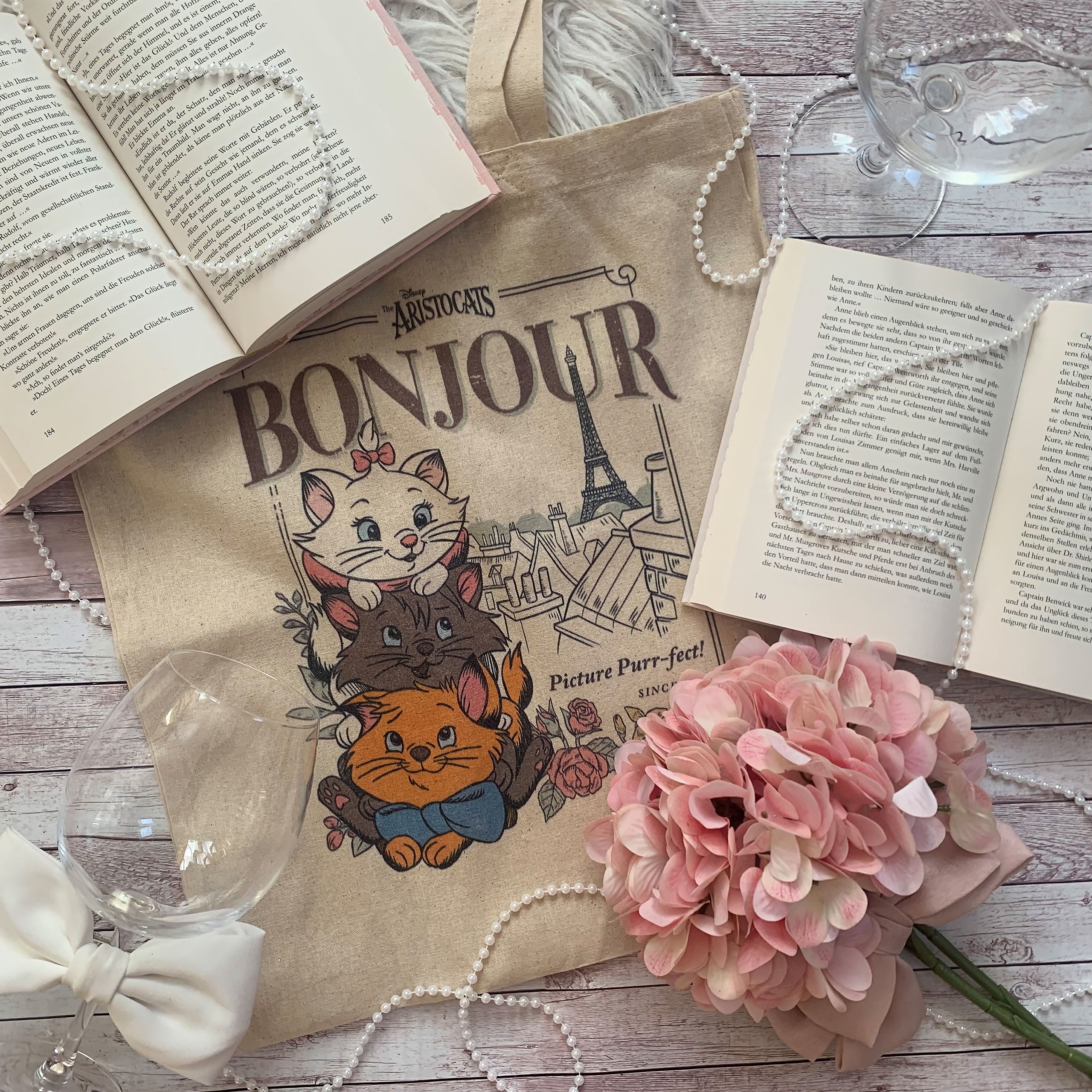 Product image Aristocats - Picture Purr-fect! Jute bag
