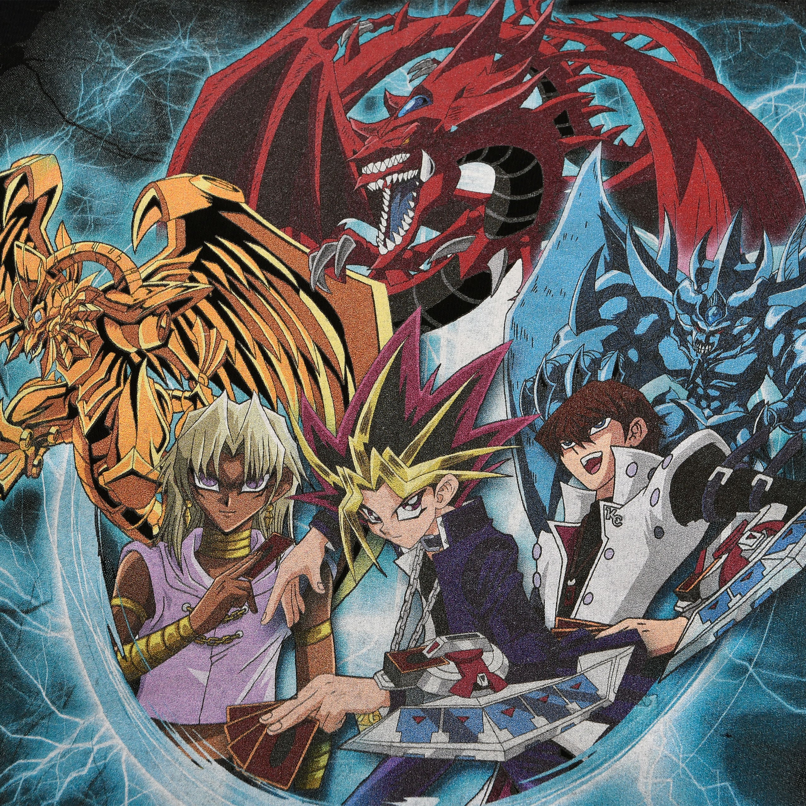 Product image Yu-Gi-Oh! - Group Shot Blue Vortex T-Shirt black