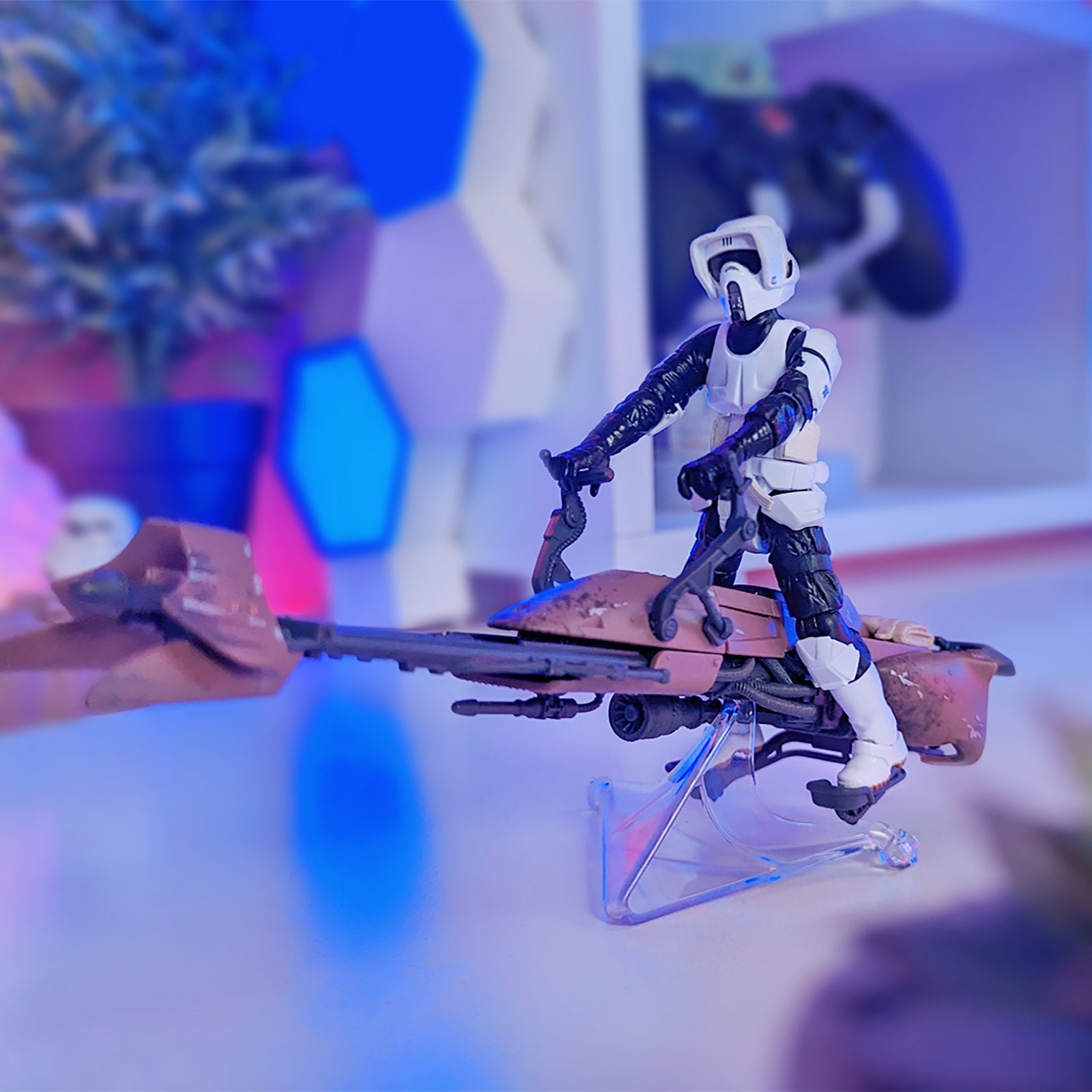 Product image Star Wars - Speeder Bike with Scout Trooper Action Figure