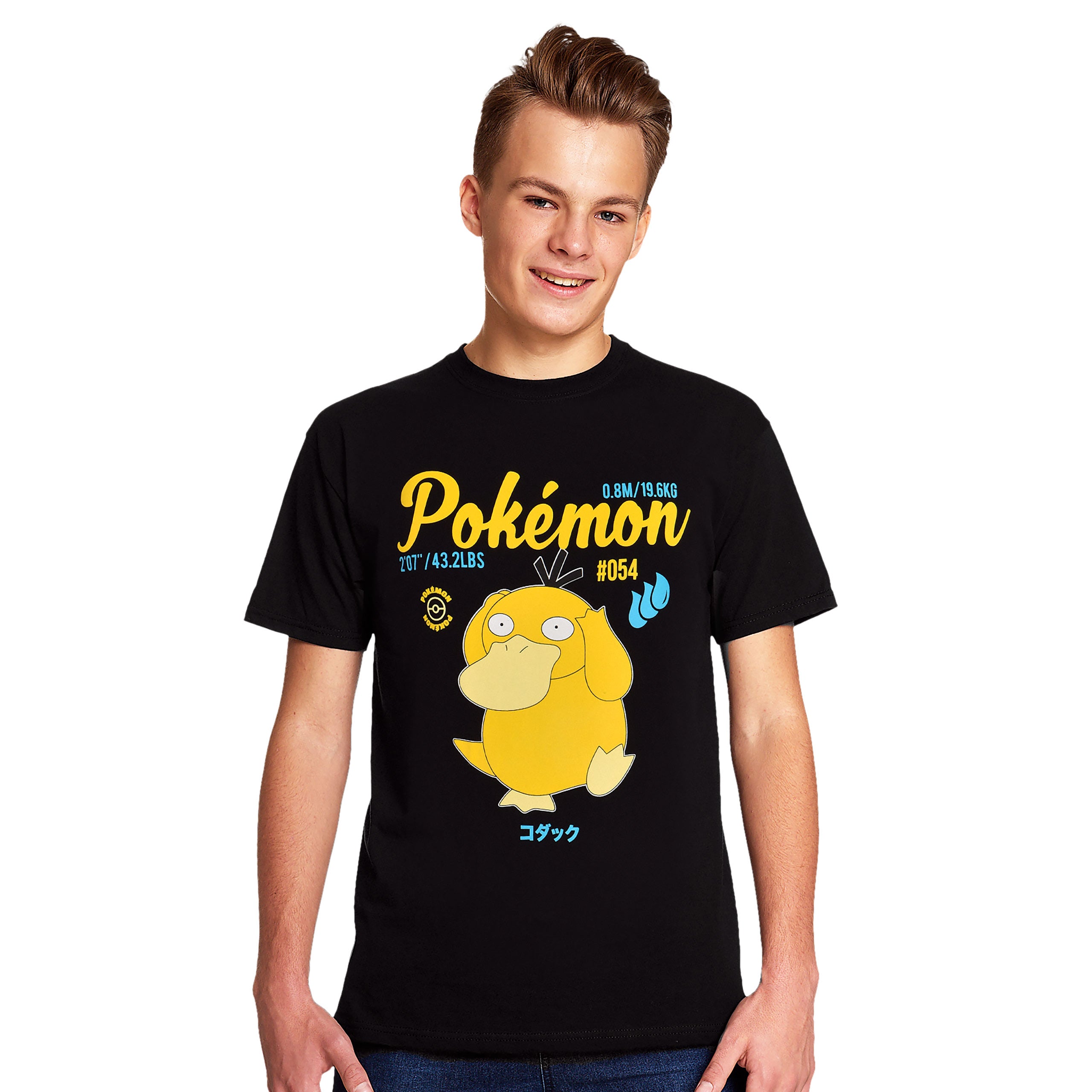 Product image Pokemon - Psyduck T-Shirt black