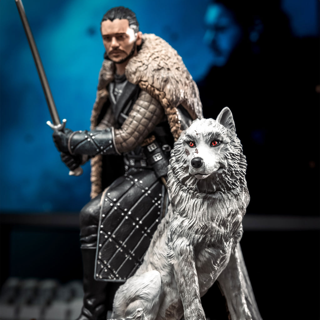 Product image Game of Thrones - Jon Snow with Ghost Statue